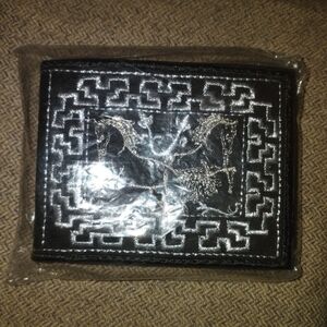 Black and Silver Men's Wallet